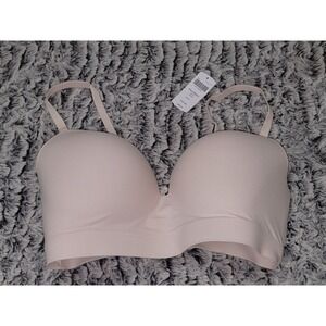 Soma Enbliss Wireless Bra 36C Light Pink Comfort Seamless Everyday Bra